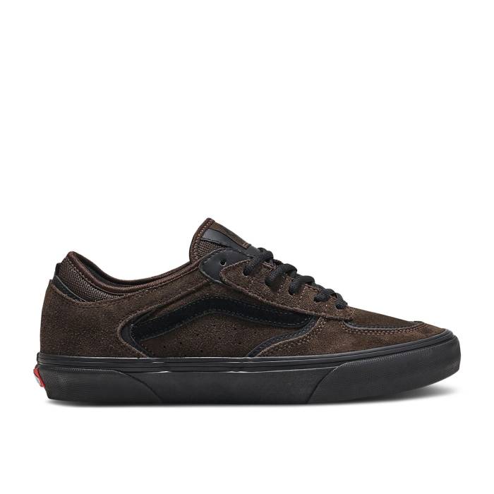 ヴァンズ Vans 【 Skate Rowley \u0027Chocolate\u0027 Men Chocolate/Black 】 Skate 滑る メンズ 黒いこと 黒いこと