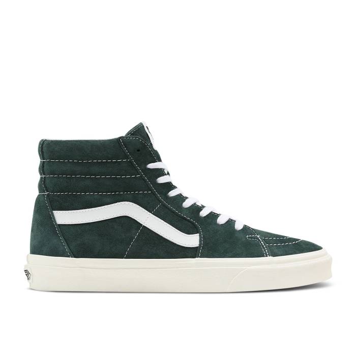 ヴァンズ Vans 【 Sk8-Hi \u0027Jungle Green\u0027 Men Jungle Green/Snow White 】 滑るご機嫌 メンズ green 緑・緑であること 白いこと 白いこと