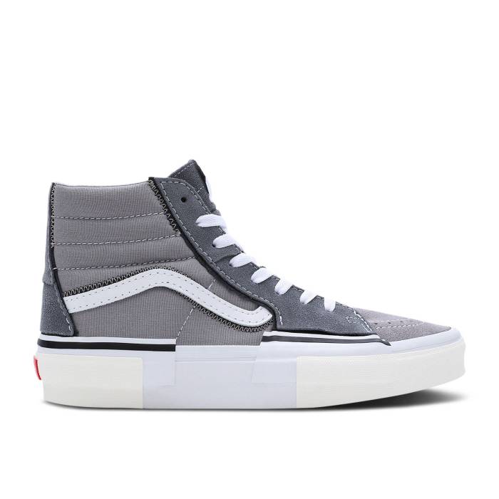 ヴァンズ Vans 【 Sk8-Hi \u0027Reconstruct - Grey\u0027 Men Grey 】 滑るご機嫌 メンズ 薄墨色 薄墨色