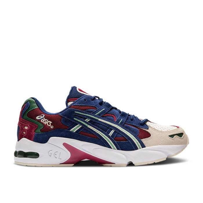 アシックス Asics 【 Gel Kayano 5 Og 'Academic Scholar' Men Birch/Blue Expanse 】 メンズ 青色 ブルー