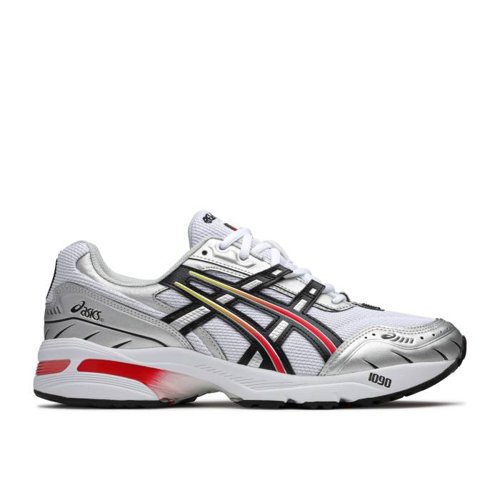 アシックス Asics 【 Gel 1090 \u0027Silver\u0027 Men Silver/Steel Gray 】 メンズ Silver しろがね色・しろがね色 Steel スチール写真 gray 薄墨色・薄墨色・薄墨色