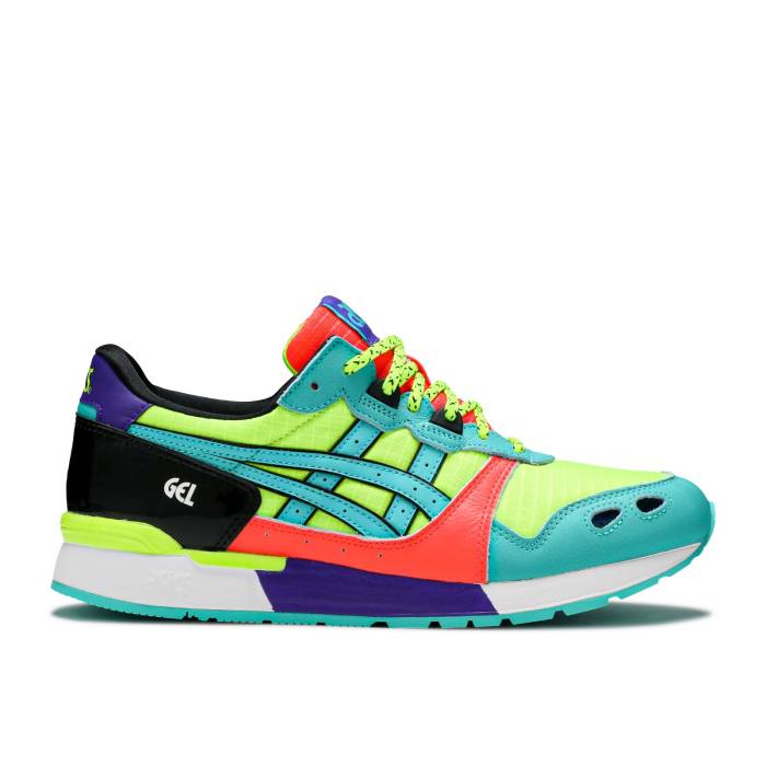 アシックス Asics 【 Gel Lyte 1 \u0027Multi Color\u0027 Men Safety Yellow/Sea Glass 】 メンズ yellow 黄味がかった・黄色