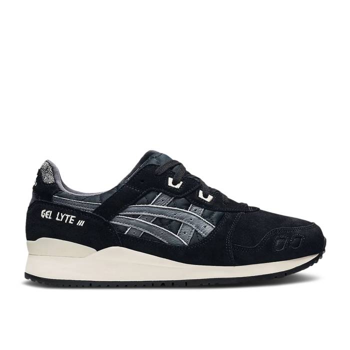 アシックス Asics 【 Gel Lyte 3 Og \u0027Black Bandana\u0027 Men Black/Cream 】 メンズ 黒いこと 黒いこと 皮膚軟化剤