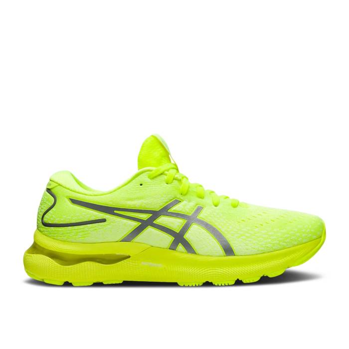 アシックス Asics 【 Gel Nimbus 24 Lite-Show \u0027Safety Yellow\u0027 Men Lite Show/Safety Yellow 】 メンズ ともし火 yellow 黄味がかった・黄色
