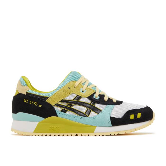 アシックス Asics 【 Gel Lyte 3 Og 'Moss Green Blue' Men White/Black 】 green 緑・グリーン メンズ 白色 ホワイト 黒色 ブラック｜スニケス