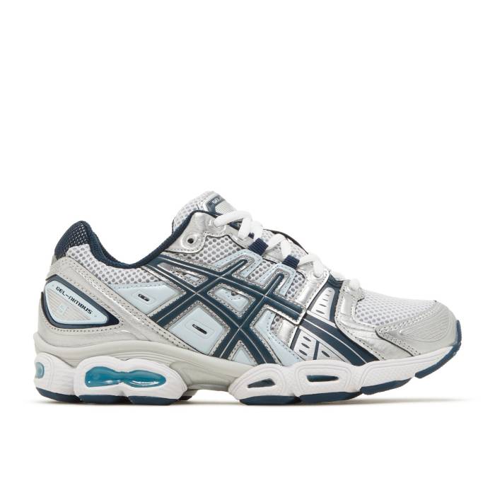 アシックス Asics 【 Wmns Gel Nimbus 9 'Pure Silver French Blue' Women Pure Silver/French Blue 】 Silver 銀色・シルバー レディース ピュア Silver 銀色・シルバー 青色 ブルー