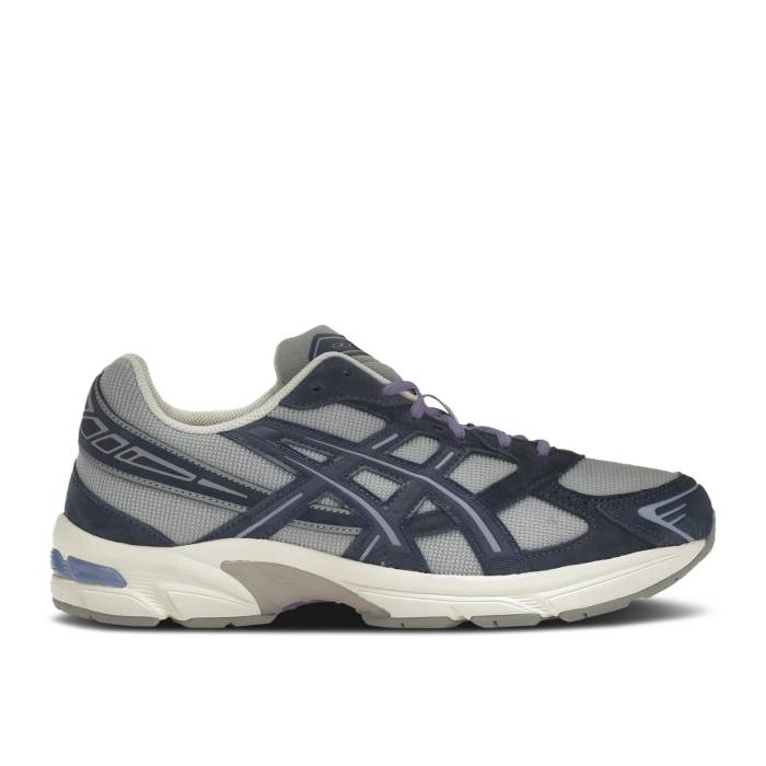 アシックス Asics 【 Naruto Shippuden X Gel 1130 'Sasuke' Men Oyster Grey/French Blue 】 靴 メンズ靴 スニーカー メンズ 灰色 グレー 青色 ブルー画像