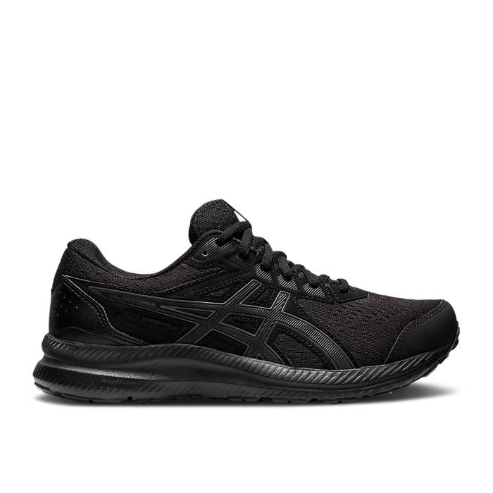 アシックス Asics 【 Wmns Gel Contend 8 \u0027Black Carrier Grey\u0027 Women Black/Carrier Grey 】 レディース 黒いこと 黒いこと 薄墨色 薄墨色