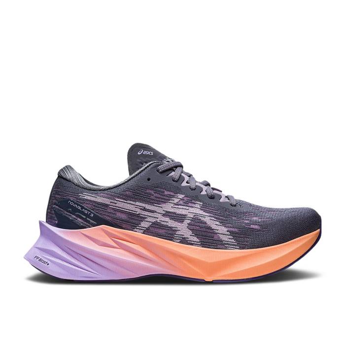 アシックス Asics 【 Wmns Novablast 3 \u0027Metropolis Violet Peach\u0027 Women Metropolis/Dusk Violet 】 紫・相撲取り草 レディース 紫・相撲取り草
