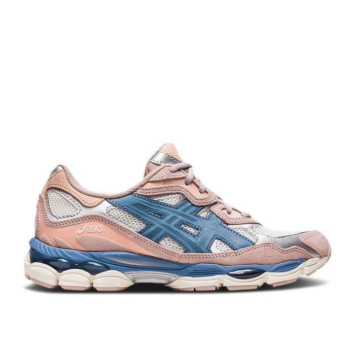 アシックス Asics 【 Wmns Gel Nyc 'Mauve Blue' Women Cream/Grey 】 レディース クリーム 灰色 グレー