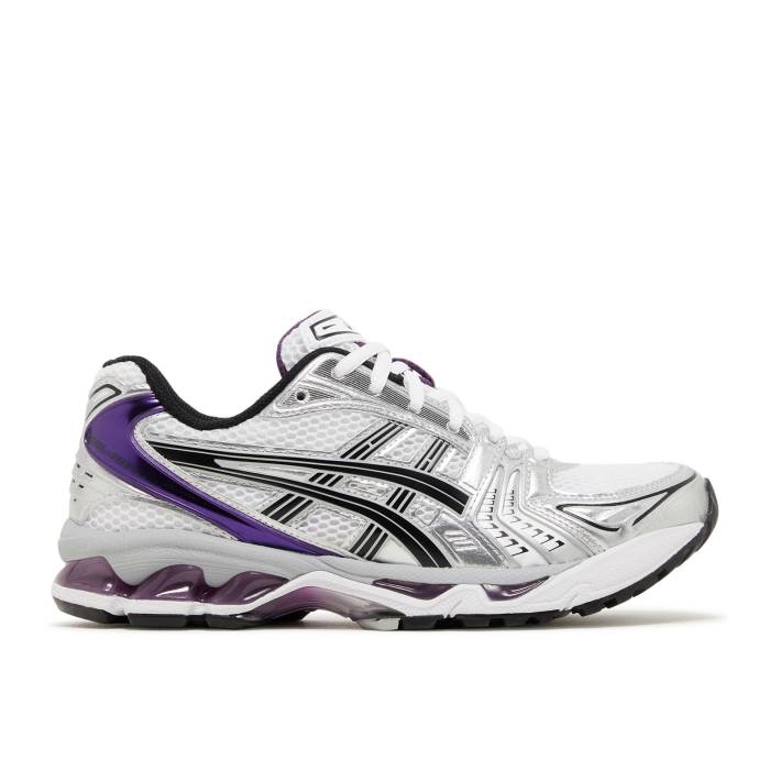 アシックス Asics 【 Wmns Gel Kayano 14 \u0027Silver Grape\u0027 Women White/Dark Grape 】 レディース 白いこと 白いこと