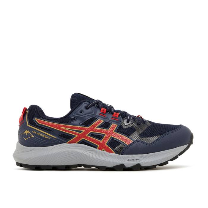 アシックス Asics 【 Gel Sonoma 7 'Midnight Electric Red' Men Midnight/Electric Red 】 メンズ Red 赤・レッド
