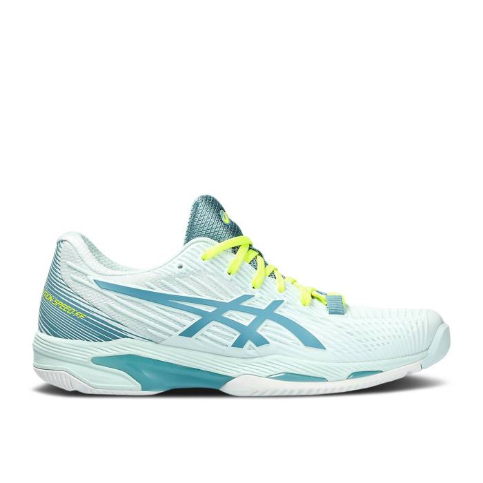 アシックス Asics 【 Wmns Solution Speed Ff 2 \u0027Soothing Sea Gris Blue\u0027 Women Soothing Sea/Gris Blue 】 Speed 素早さ レディース 青碧 青碧