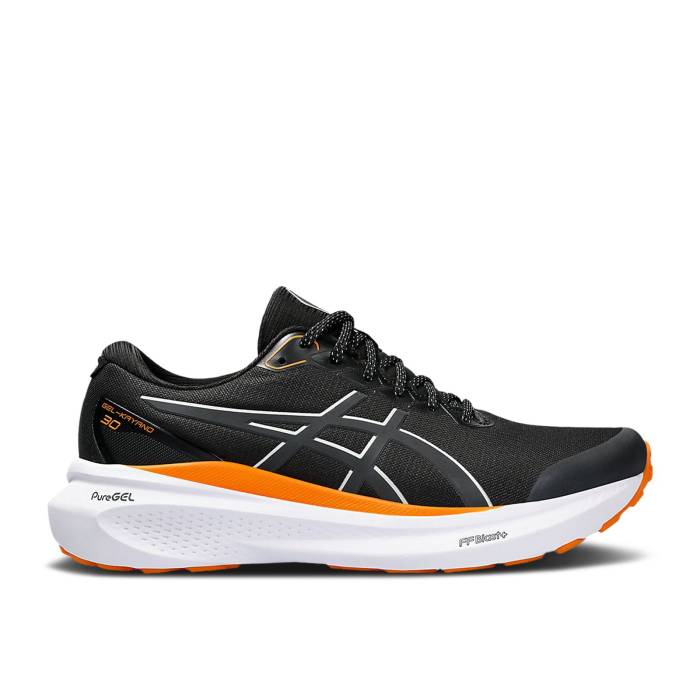 アシックス Asics 【 Gel Kayano 30 Lite-Show \u0027Black Pure Silver\u0027 Men Black/Pure Silver 】 純然たる メンズ 黒いこと 黒いこと 純然たる Silver しろがね色・しろがね色