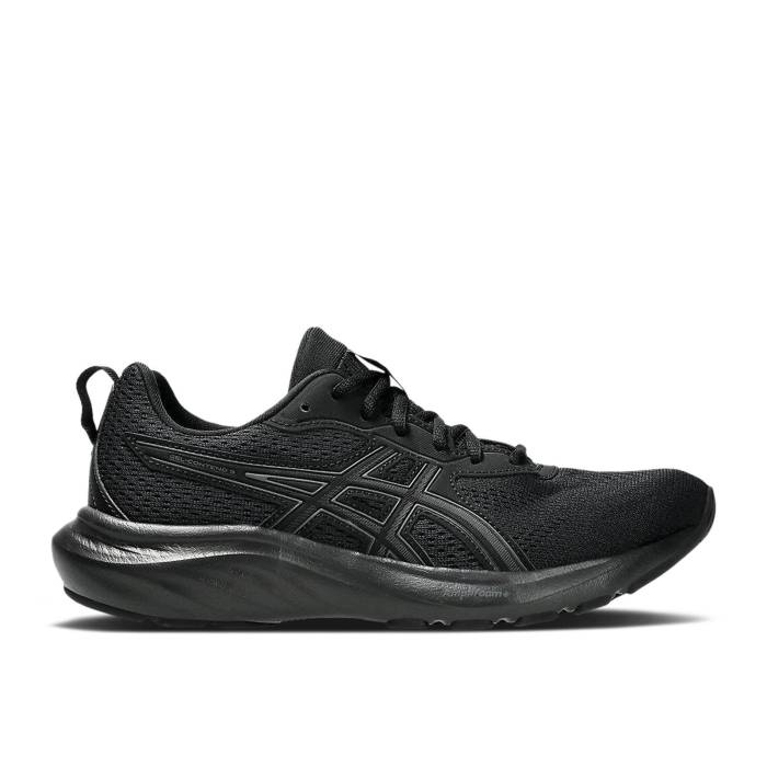 アシックス Asics 【 Wmns Gel Contend 9 \u0027Black Graphite Grey\u0027 Women Black/Graphite Grey 】 レディース 黒いこと 黒いこと 薄墨色 薄墨色