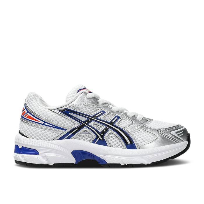 アシックス Asics 【 Gel 1130 Ps \u0027White Prussian Blue\u0027 Youth White/Prussian Blue 】 御坊っちゃん キッズ 白いこと 白いこと 青味 青み