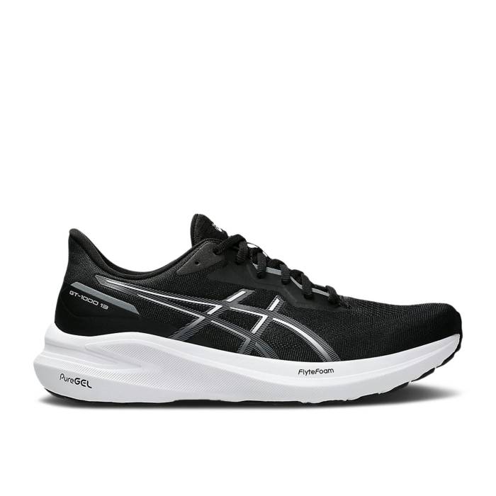 アシックス Asics 【 Gt 1000 13 \u0027Black White\u0027 Men Black/White 】 13 サー青少年 メンズ 黒いこと 黒いこと 白いこと 白いこと