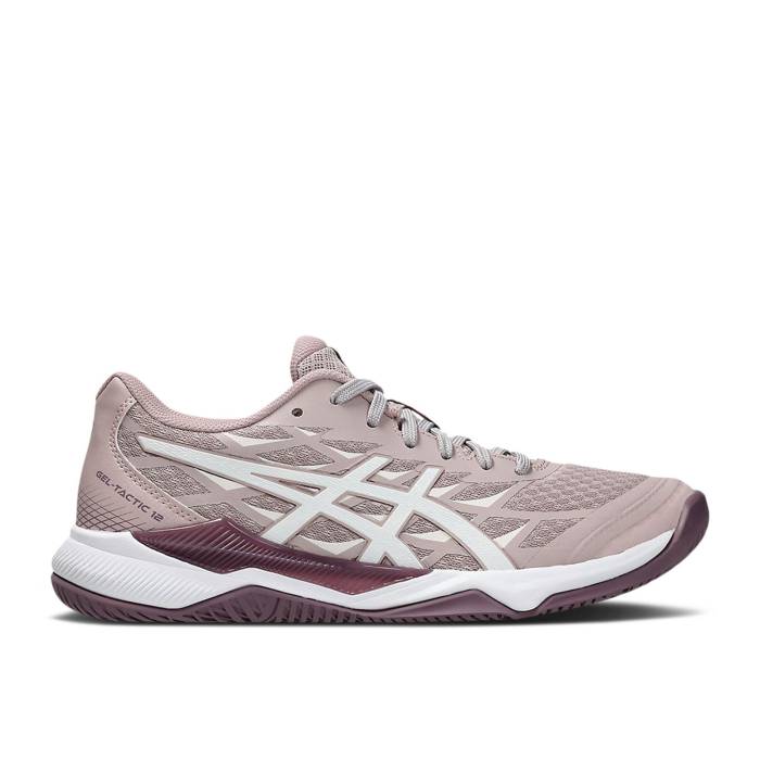 アシックス Asics 【 Wmns Gel Tactic 12 \u0027Watershed Rose\u0027 Women Watershed Rose/White 】 作戦 レディース Rose さくら色 白いこと 白いこと
