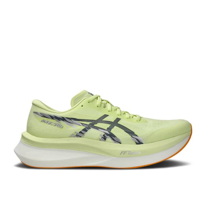 アシックス Asics 【 Magic Speed 4 \u0027Huddle Yellow\u0027 Men Huddle Yellow/Metropolis 】 神通力 Speed す早さ メンズ yellow 黄味がかった・黄色