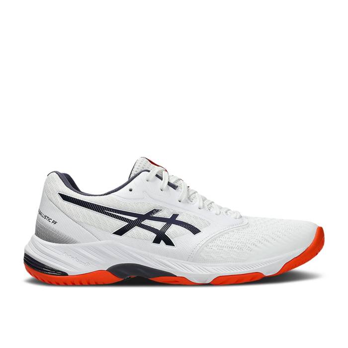 アシックス Asics 【 Netburner Ballistic Ff 3 White Indigo Fog Men White/Indigo Fog 】 藍色・インディゴ メンズ 白色 ホワイト 藍色・インディゴ