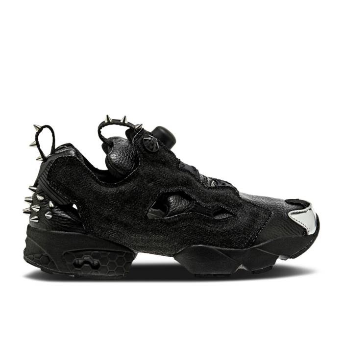 リーボック Reebok 【 Instapump Fury Og \u0027Halloween\u0027 Women Black/Black/Metallic Silver 】 レディース 黒いこと 黒いこと Silver しろがね色・しろがね色