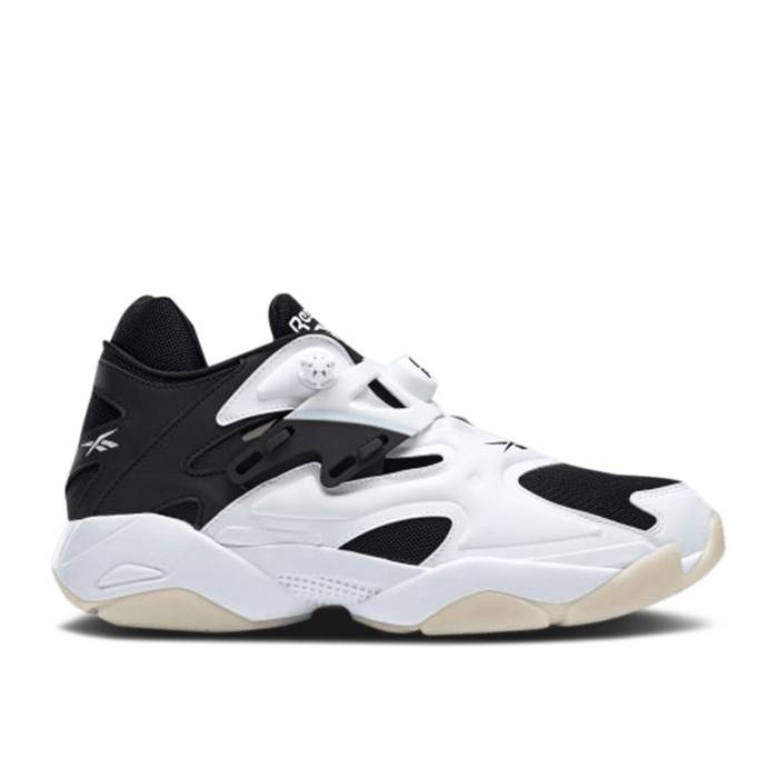 リーボック Reebok 【 Pump Court 'White Black' Men White/White/Black 】 ポンプ コート メンズ 白色 ホワイト 黒色 ブラック｜スニケス