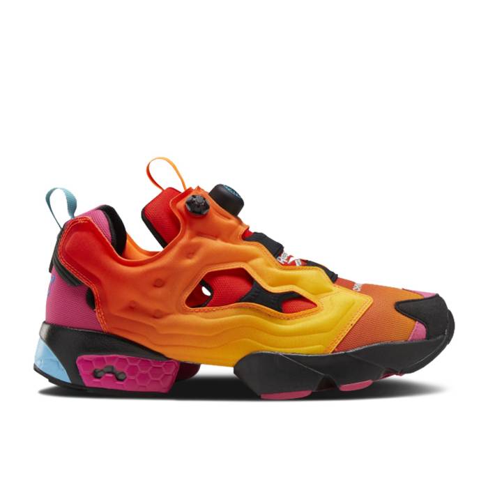 リーボック Reebok 【 Chromat X Instapump Fury Og \u0027Solar Orange\u0027 Men Solar Orange/Alert Yellow/Black 】 メンズ orange 橙・オレンジ色 yellow 黄味がかった・黄色 黒いこと 黒いこと
