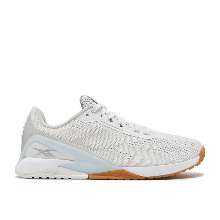 リーボック Reebok 【 Wmns Nano X1 \u0027White Gum\u0027 Women Footwear White/True Grey 1/Rubber Gum 】 ナノ レディース 白いこと 白いこと 薄墨色 薄墨色 思われ人
