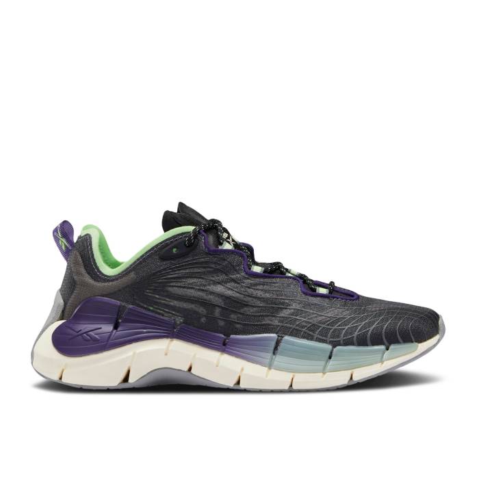 リーボック Reebok 【 Wmns Zig Kinetica 2 \u0027Black Dark Orchid\u0027 Women Core Black/Dark Orchid/Neon Mint 】 Zig ジッグ レディース 中核グループ 黒いこと 黒いこと
