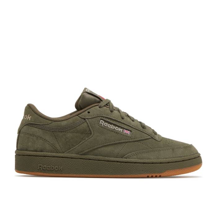 リーボック Reebok 【 Club C 85 'Army Green' Men Army Green/Modern Beige/Rubber Gum 03 】 クラブ メンズ アーミー green 緑・グリーン モダン ベージュ ラバー