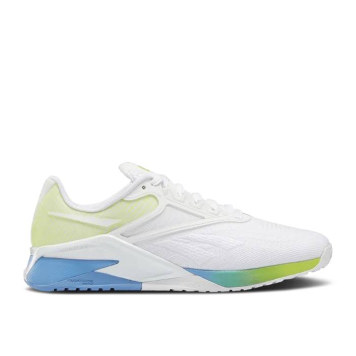 リーボック Reebok 【 Wmns Nano X2 \u0027White Acid Yellow\u0027 Women Footwear White/Essential Blue/Acid Yellow 】 ナノ レディース 白いこと 白いこと 青み 青色 yellow 黄味がかった・黄色