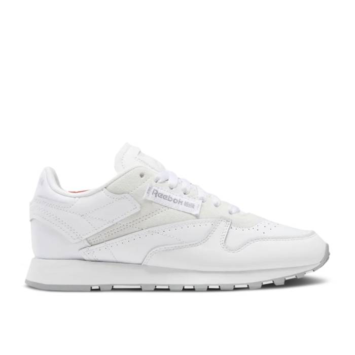 リーボック Reebok 【 Wmns Classic Leather \u0027White Rhodonite\u0027 Women Footwear White/Pure Grey 4/Rhodonite 】 古典派音楽 なめし革 レディース 白いこと 白いこと 純然たる 薄墨色 薄墨色
