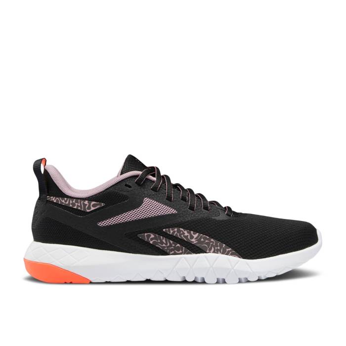 リーボック Reebok 【 Wmns Flexagon Force 4 \u0027Animal Print\u0027 Women Core Black/Infused Lilac/Orange Flare 】 レディース 中核グループ 黒いこと 黒いこと orange 橙・オレンジ色