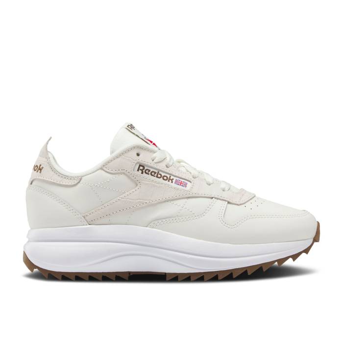 リーボック Reebok 【 Wmns Classic Leather Sp Extra \u0027Animal Print - Chalk White\u0027 Women Chalk/Footwear White/Vector Blue 】 古典派音楽 なめし革 レディース 白いこと 白いこと 青碧 青碧