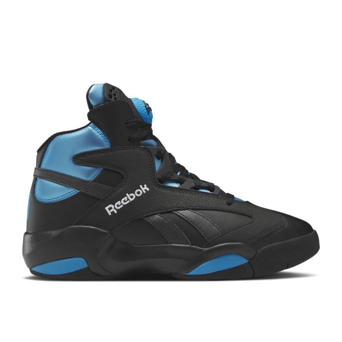 リーボック Reebok 【 Shaq Attaq Black Azure 2023 Men Core Black/Azure/Footwear White 】 シャック メンズ コア 黒色 ブラック アズール 白色 ホワイト
