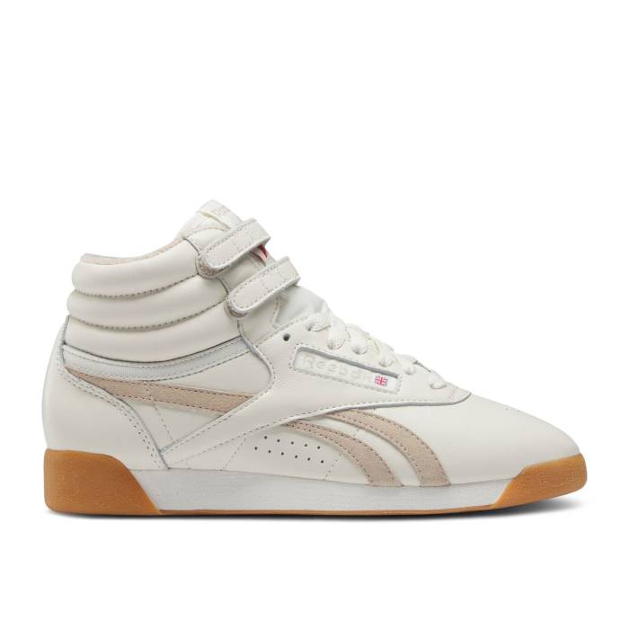 リーボック Reebok 【 Wmns Freestyle High \u0027Chalk Beige Gum\u0027 Women Chalk/Chalk/Modern Beige 】 無償性表現スタイル ご機嫌 ベージュ レディース 今めかしい ベージュ