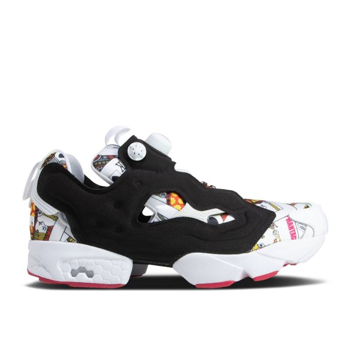 リーボック Reebok 【 Phantaci X Deal X Instapump Fury 'Magic Show' Men White/Black/Radiant Red 】 メンズ 白色 ホワイト 黒色 ブラック Red 赤・レッド|スニケス