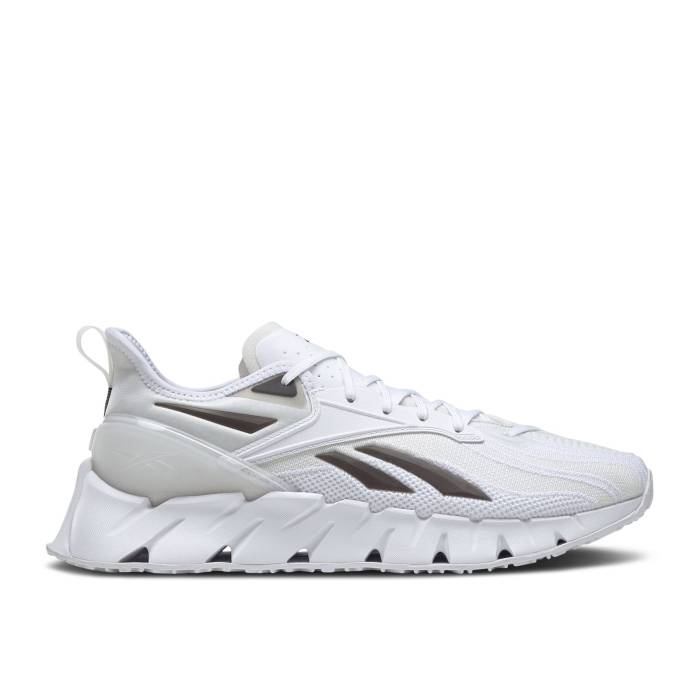 リーボック Reebok 【 Wmns Zig Kinetica 3 \u0027White Black\u0027 Women Cloud White/Core Black/Pure Grey 】 Zig ジッグ レディース 白いこと 白いこと 中核グループ 黒いこと 黒いこと 純一無雑 薄墨色 薄墨色