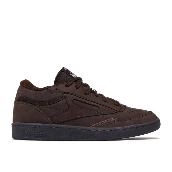 リーボック Reebok 【 Adsum X Club C Mid 2 \u0027Dark Brown\u0027 Men Dark Brown/Black 】 野球クラブ ミッド メンズ 赤銅色 赤銅色 黒いこと 黒いこと