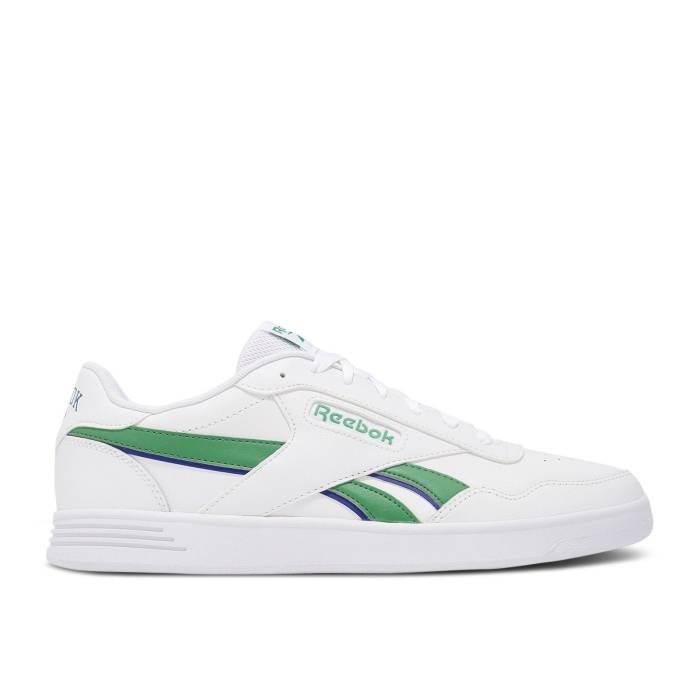 リーボック Reebok 【 Court Advance 'White Sport Green' Men Cloud White/Sport Green/Vector Blue 】 コート メンズ 白色 ホワイト green 緑・グリーン 青色 ブルー