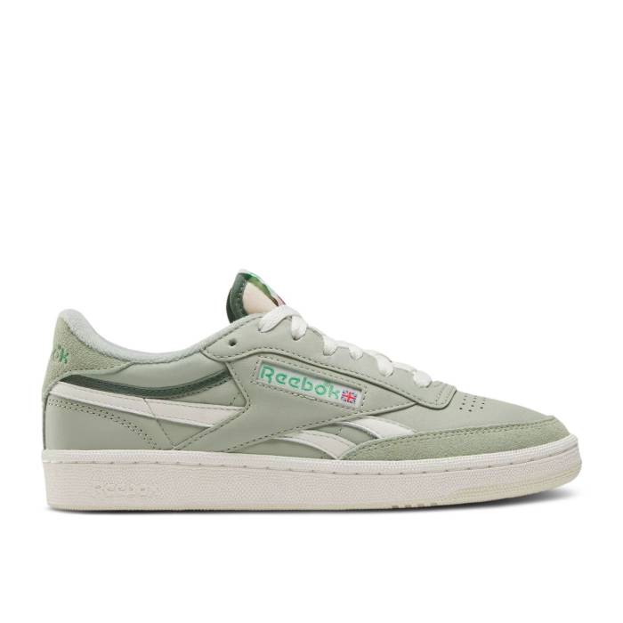 リーボック Reebok 【 Wmns Club C Revenge Vintage 'White Sport Green' Women Vintage Green/Chalk/Trek Green 】 クラブ vintage ビンテージ・ヴィンテージ レディース vintage ビンテージ・ヴィンテージ green 緑・グリー