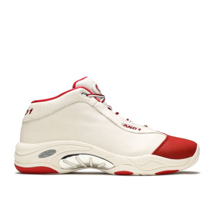 アンド壱 And1 【 Tai Chi Lx \u0027White Red\u0027 Men White/Chinese Red/Silver 】 メンズ 白いこと 白いこと Red 赤・赤いこと Silver しろがね色・しろがね色