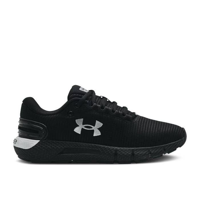 アンダーアーマー Under Armour 【 Wmns Charged Rogue 2.5 Rip \u0027Black Metallic Silver\u0027 Women Black/Metallic Silver 】 レディース 黒いこと 黒いこと Silver しろがね色・しろがね色