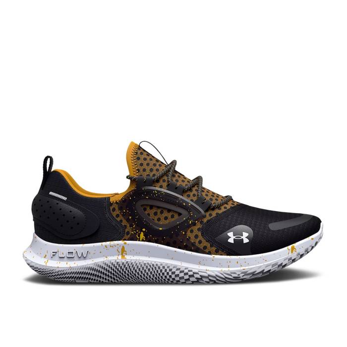アンダーアーマー Under Armour 【 Wmns Flow Velociti Mvmnt \u0027Black Cruise Gold\u0027 Women Black/Cruise Gold 】 流出受け答え レディース 黒いこと 黒いこと ゴールド