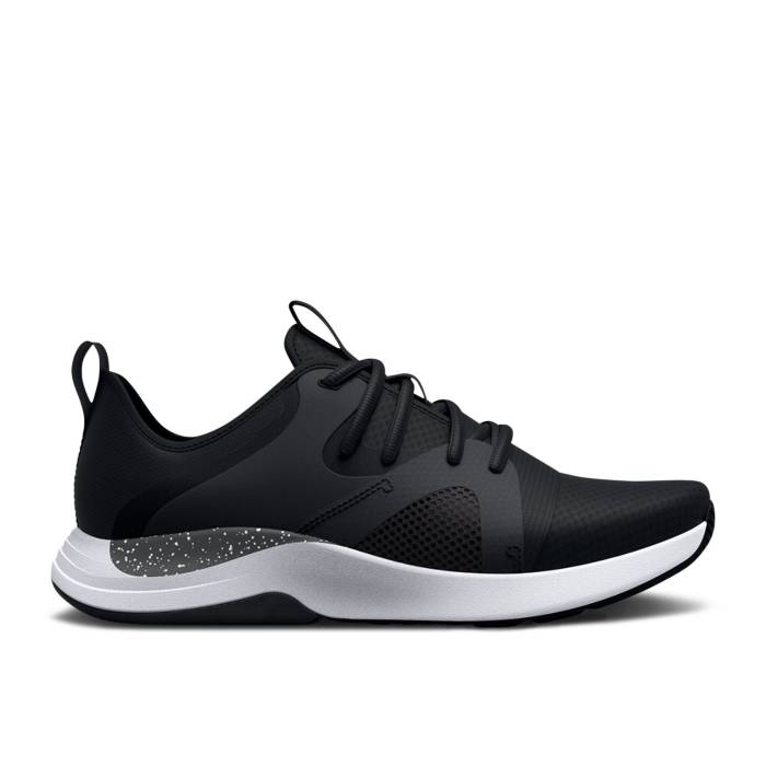 アンダーアーマー Under Armour 【 Wmns Charged Breathe Lace Tr \u0027Black Speckled\u0027 Women Black/Jet Grey 】 レディース 黒いこと 黒いこと 薄墨色 薄墨色