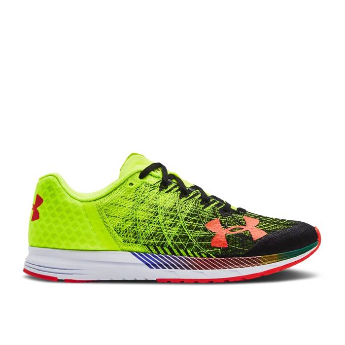 アンダーアーマー Under Armour 【 Velociti Racer 'High-Vis Yellow' Men High-Vis Yellow/Black 】 メンズ yellow 黄色・イエロー 黒色 ブラック｜スニケス