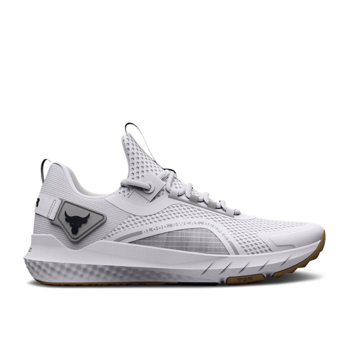 アンダーアーマー Under Armour 【 Wmns Project Rock Bsr 3 \'White Halo Grey\' Women White/Halo Grey 】 レディース 白色 ホワイト 灰色 グレー|スニケス