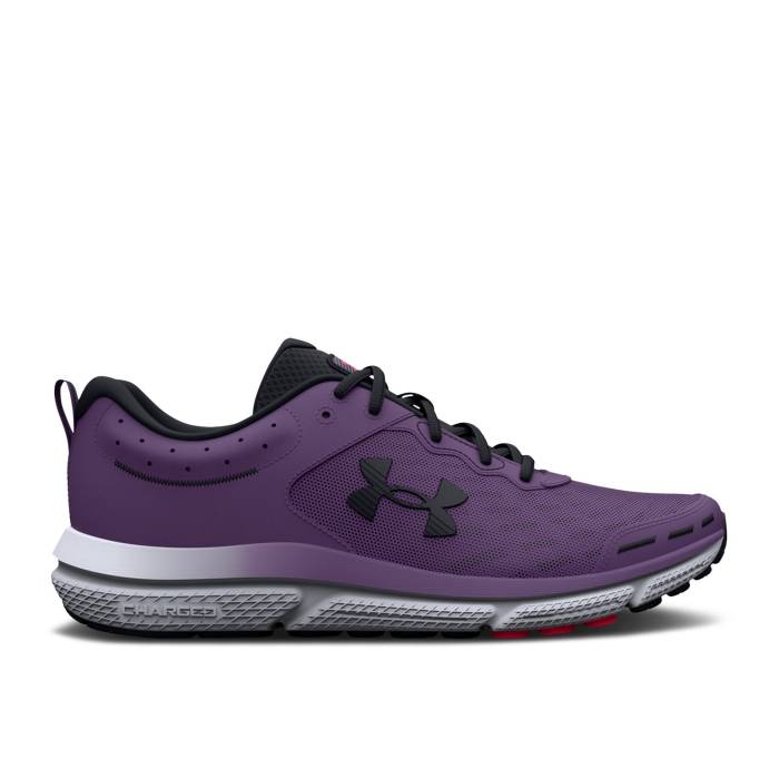 アンダーアーマー Under Armour 【 Wmns Charged Assert 10 \u0027Retro Purple\u0027 Women Retro Purple/Black 】 レディース レトロ Purple 紫・パープル 黒いこと 黒いこと