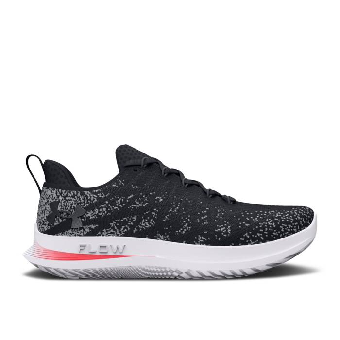 アンダーアーマー Under Armour 【 Flow Velociti 3 \u0027Black Silver Red\u0027 Men Black/Mod Grey/Metallic Silver 】 流れ受け答え Silver しろがね色・しろがね色 メンズ 黒いこと 黒いこと 薄墨色 薄墨色 Silver しろがね色・しろがね色