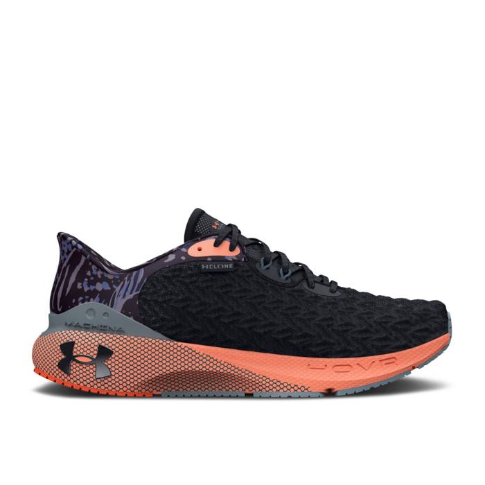 アンダーアーマー Under Armour 【 Hovr Machina 3 Clone \u0027Run Like A...\u0027 Men Black/Gravel 】 メンズ 黒いこと 黒いこと
